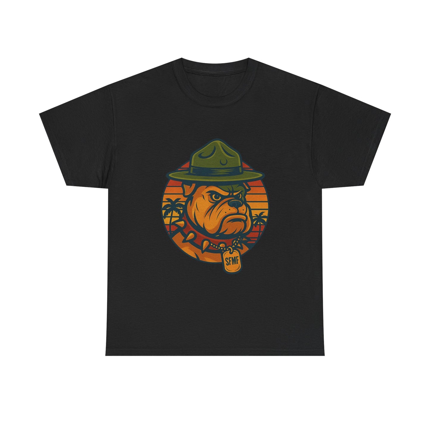 Cool Dog Graphic Unisex Heavy Cotton Tee
