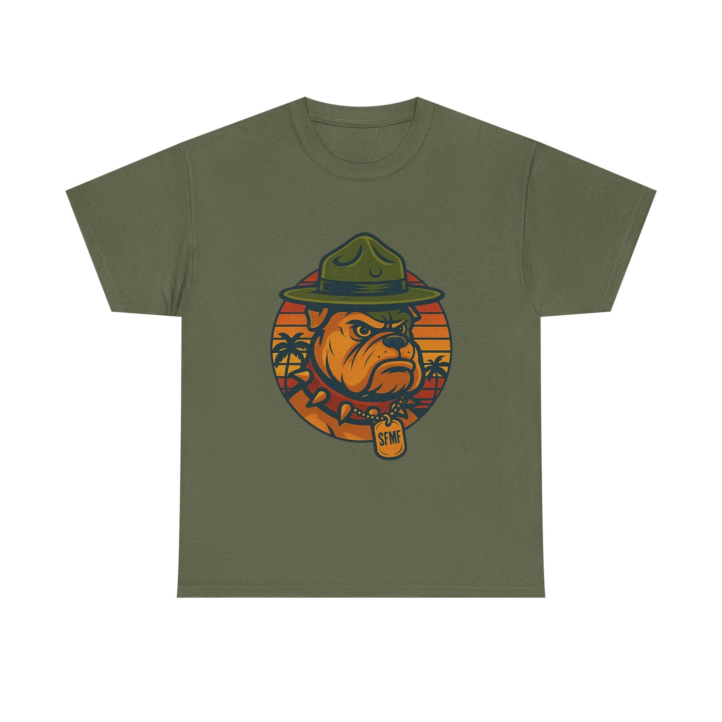 Cool Dog Graphic Unisex Heavy Cotton Tee