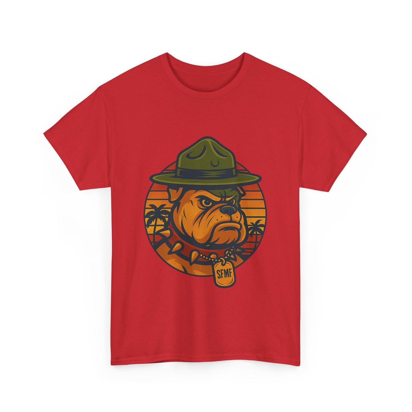 Cool Dog Graphic Unisex Heavy Cotton Tee