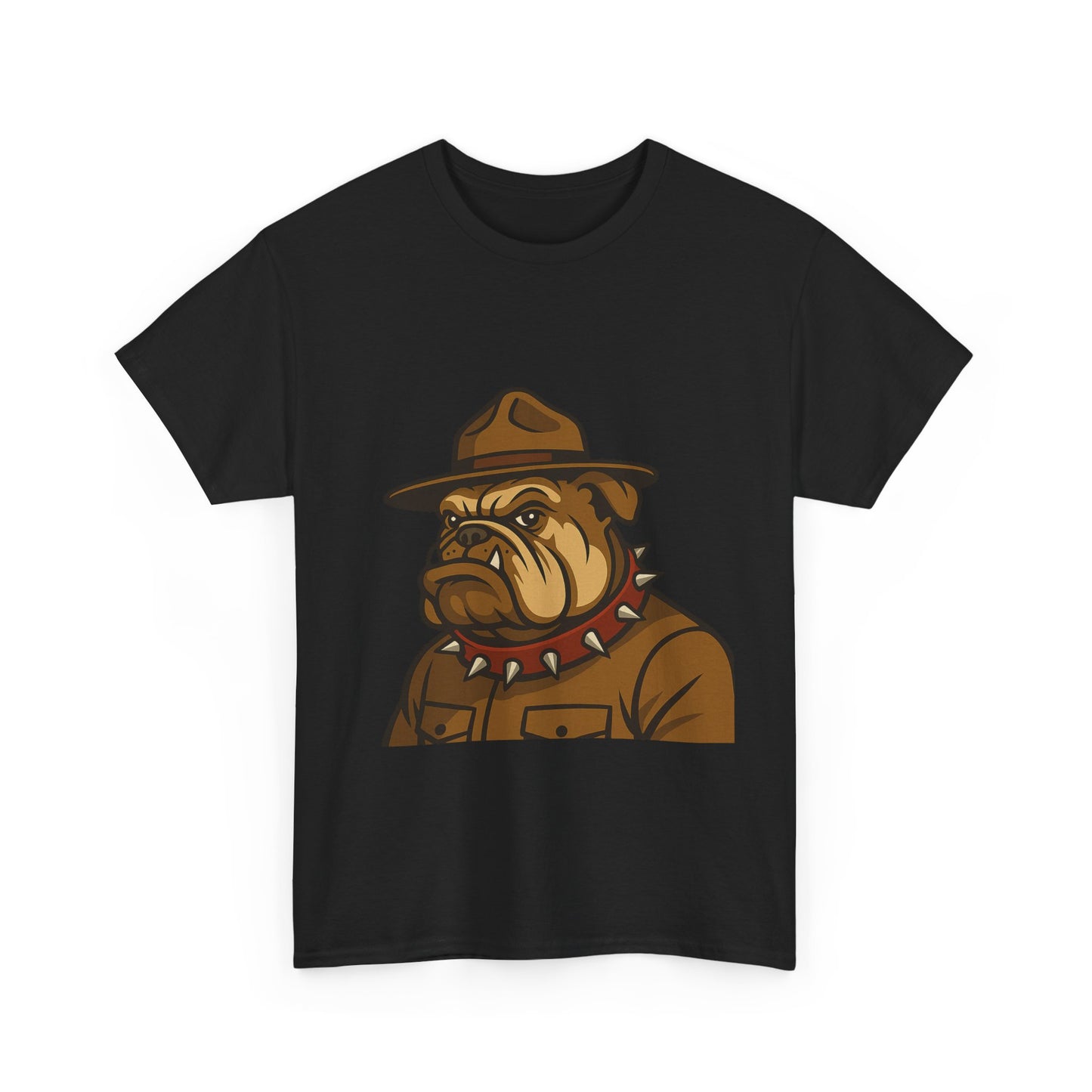 Vintage Bulldog Drill Instructor 100% Cotton Tee